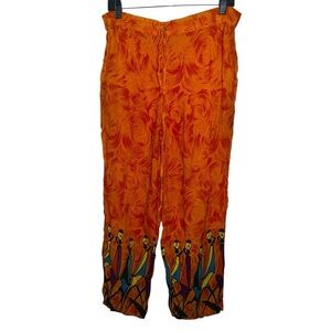 Vintage Magic Harem Yoga Hippie Festival Pants Made in India Size Small